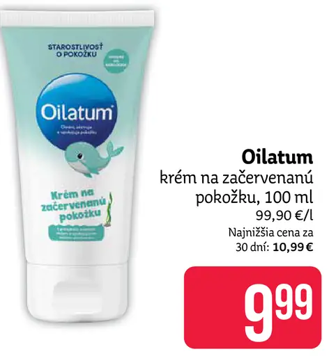Oilatum krém na začervenanú pokožku