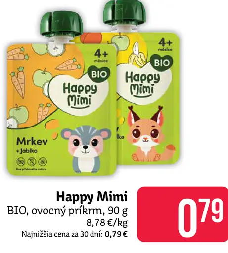 Happy Mimi ovocný príkrm