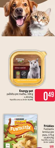 Energy pet kapsička pre mačky