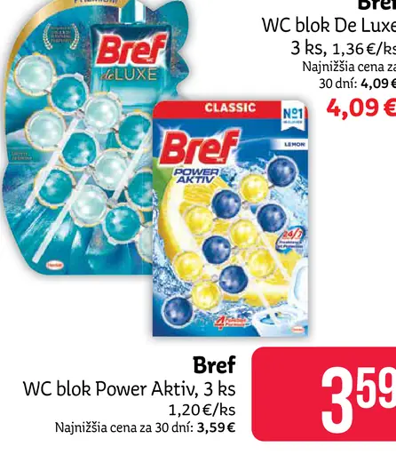 Bref WC blok De Luxe