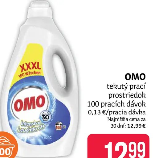 Omo tekutý prací prostriedok