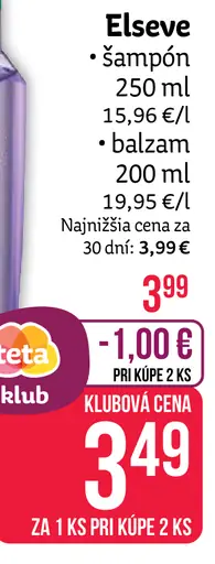 L'Oreal Elseve šampón