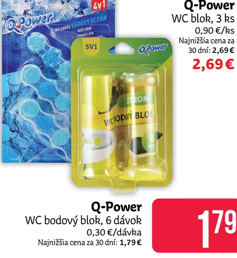 Q-Power WC blok