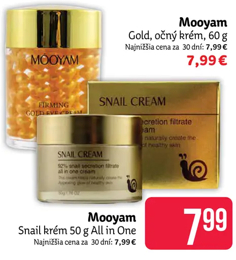 Mooyam Snail krém