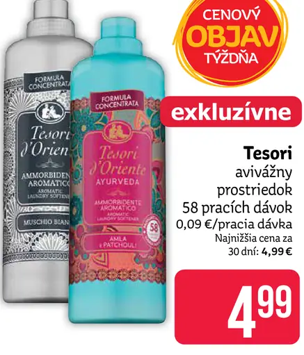 Tesori Avivážny prostriedok