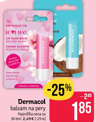 Dermacol balzam na pery