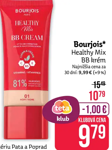 Bourjois BB krém Healthy Mix