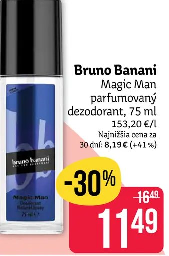 Bruno Banani Magic Man parfumový dezodorant