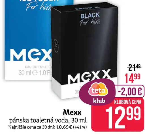 Mexx Ice Touch For Him toaletná voda