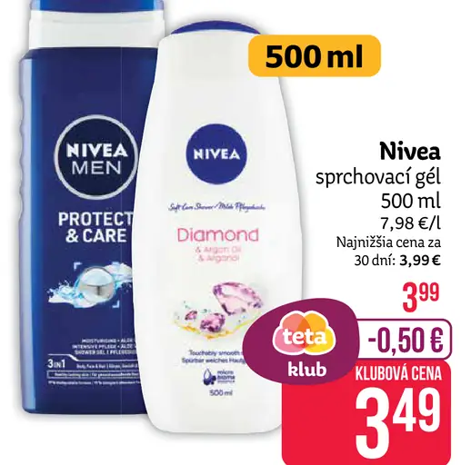 Nivea sprchovací gél