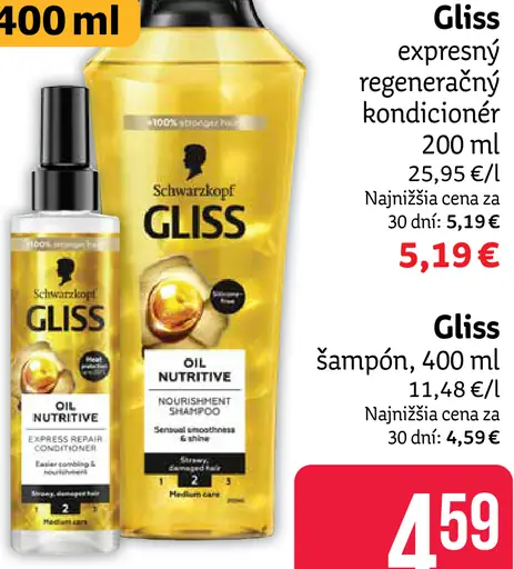 Gliss olejový elixír na vlasy