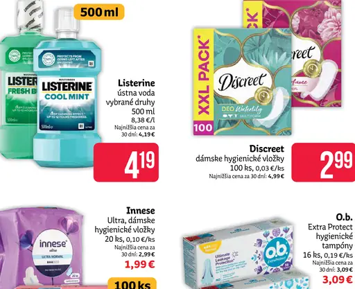 Listerine ústna voda