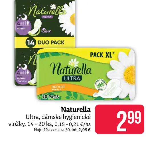 Naturella Ultra Dámske hygienické vložky