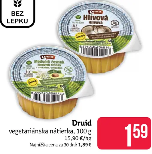 Druid vegetariánska nátierka