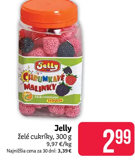 Jelly želé cukríky