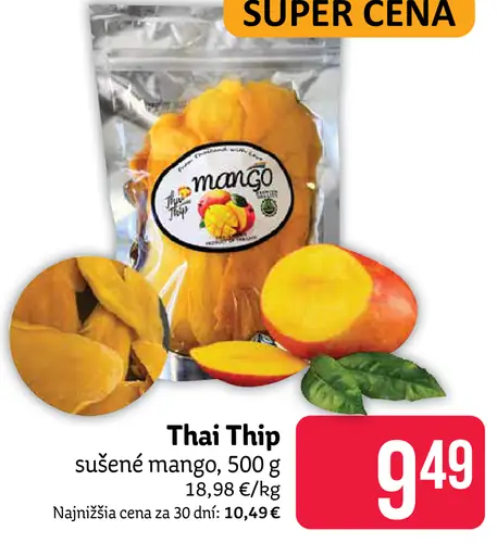 Thai Thip Sušené mango