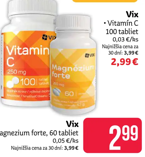 Vix Vitamin C tablety