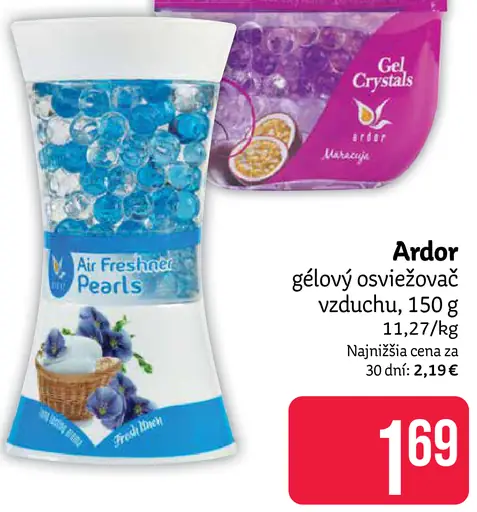 Ardor gélový osviežovač vzduchu
