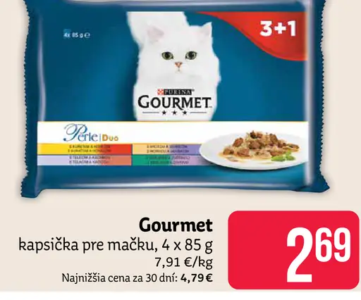 Gourmet kapsička pre mačku