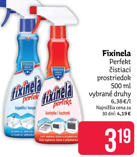 Fixinela Perfekt čistiaci prostriedok