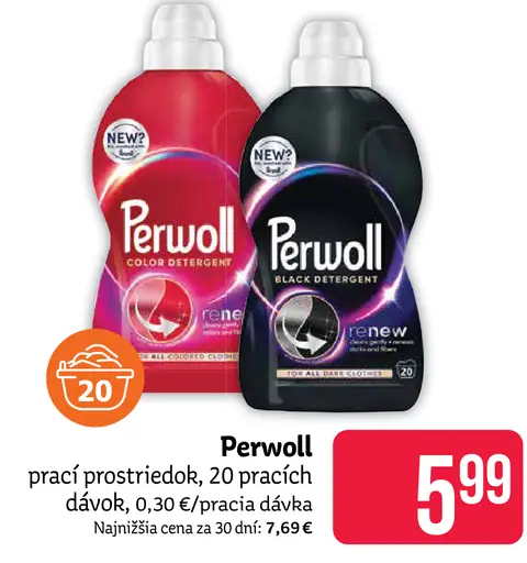 Perwoll prací prostriedok
