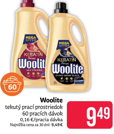 Woolite tekutý prací prostriedok