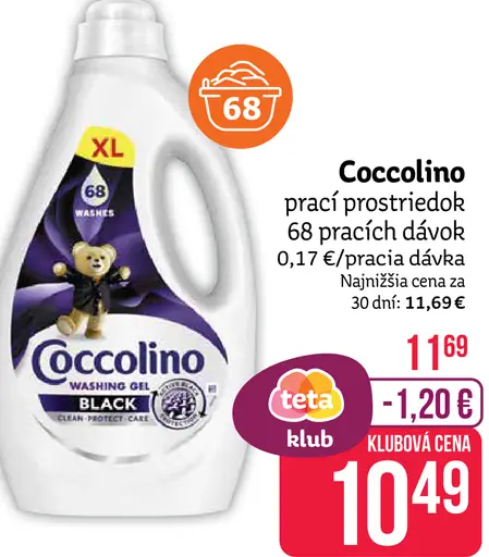 Coccolino prací prostriedok