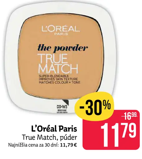 L’Oréal Paris True Match púder