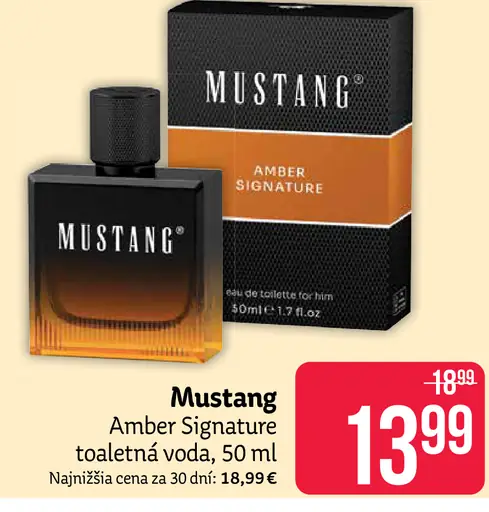 Mustang Amber Signature toaletná voda