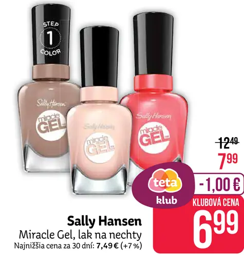 Sally Hansen Miracle Gel, lak na nechty