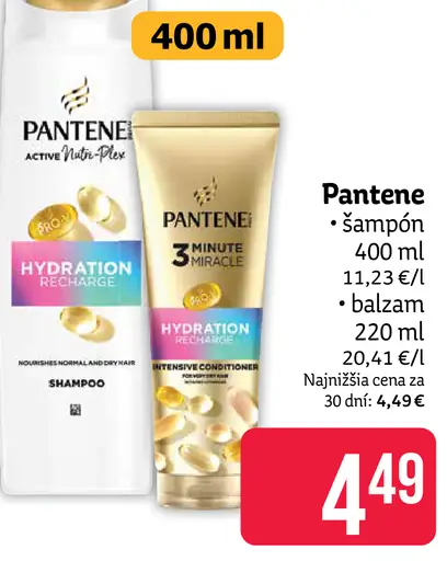 Pantene Advanced Hair Hydration šampón na vlasy
