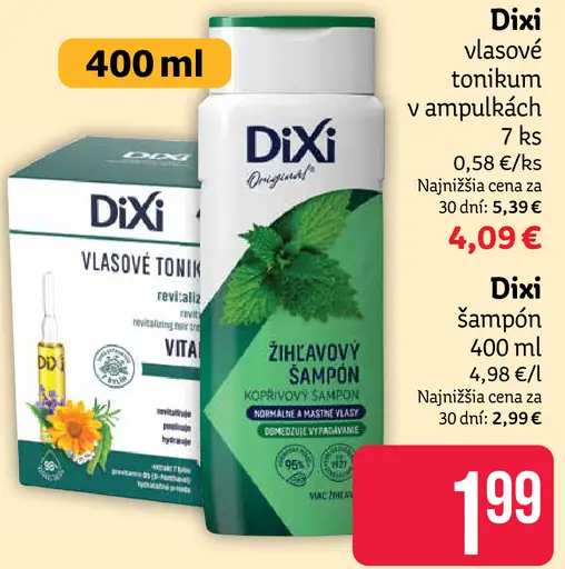 Dixi Žihľavový šampón