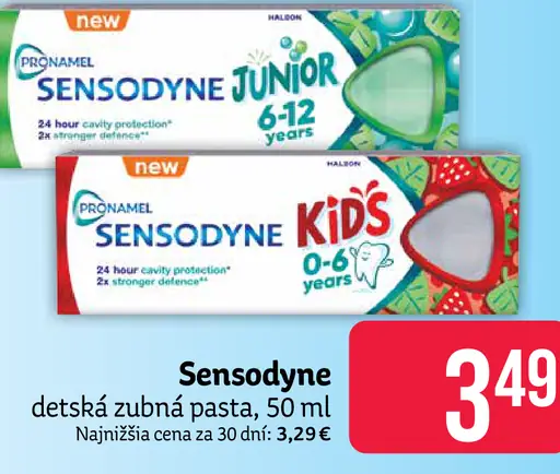 Sensodyne Junior detská zubná pasta