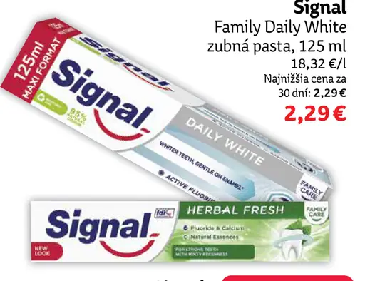 Signal Family Care Daily White zubná pasta