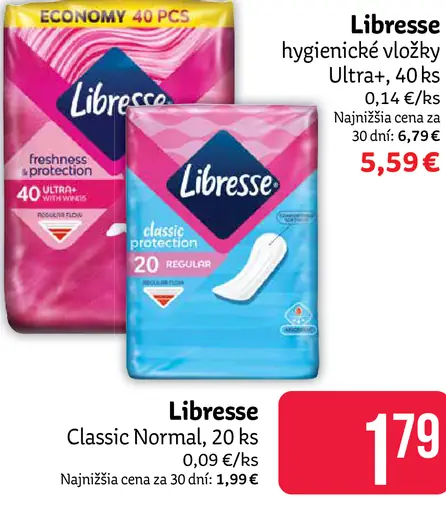 Libresse Ultra hygienické vložky Classic Normal