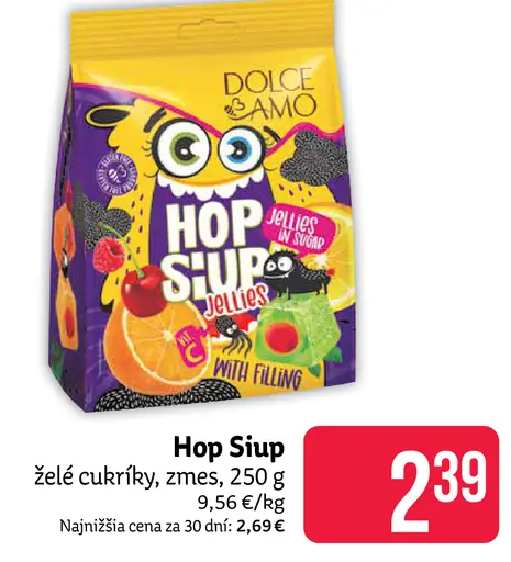 Dolce Diamo Hop Siup želé cukríky zmes