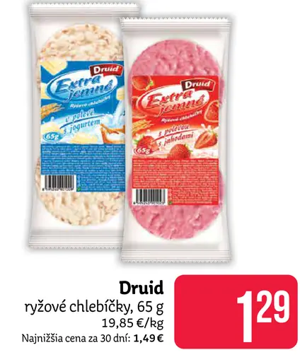 Druid ryžové chlebíčky