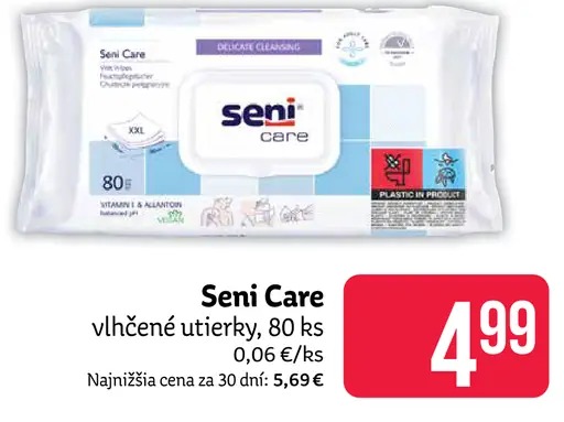Seni Care vlhčené utierky