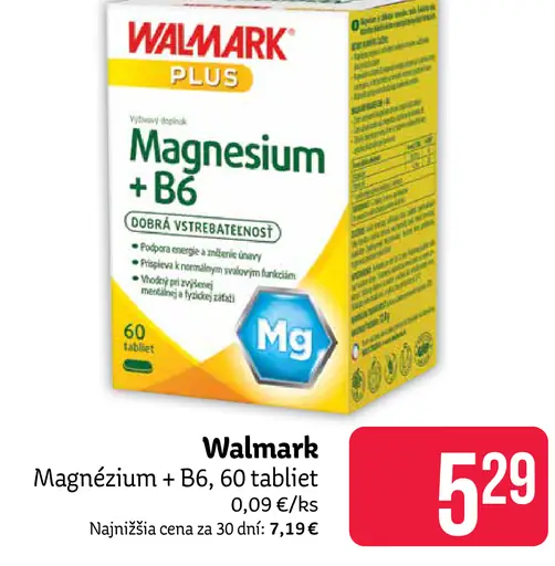 Walmark Magnesium + B6