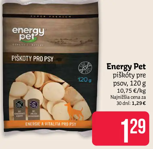Energy Pet piškóty pre psov