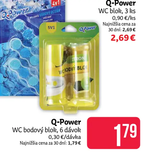 Q-Power WC blok
