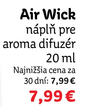 Air Wick náplň pre aroma difuzér Linen in the Air