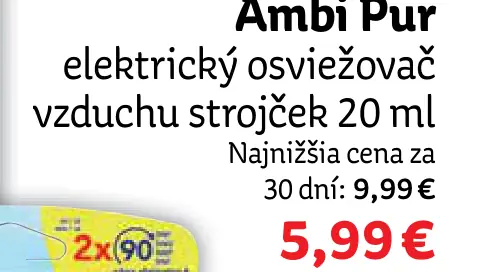 Ambi Pur elektrický osviežovač vzduchu
