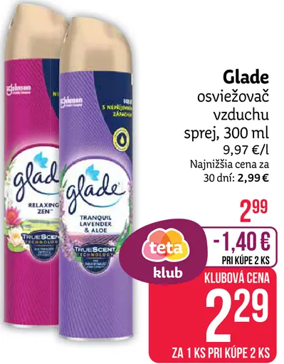 Glade osviežovač vzduchu sprej