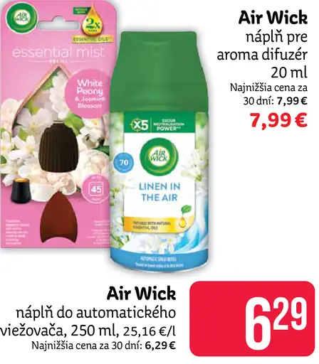 Air Wick náplň do automatického osviežovača