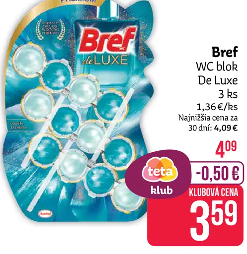 Bref Deluxe WC blok