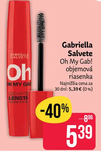 Gabriella Salvete Oh My Gabi! objemová riasenka