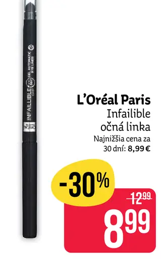 L'Oréal Paris Infaillible očná linka