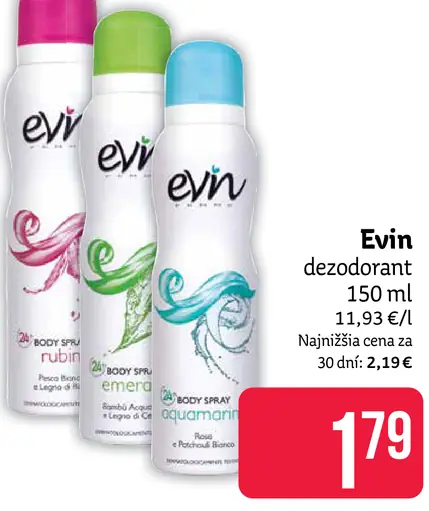 Evin dezodorant