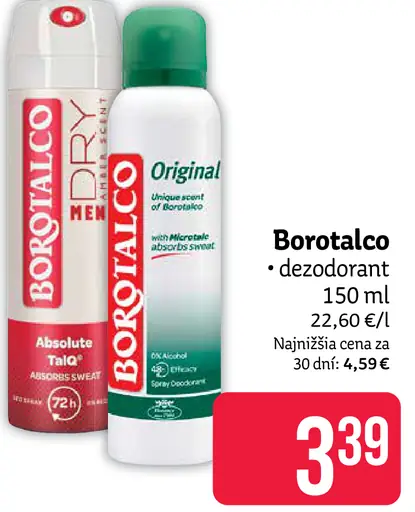 Borotalco dezodorant